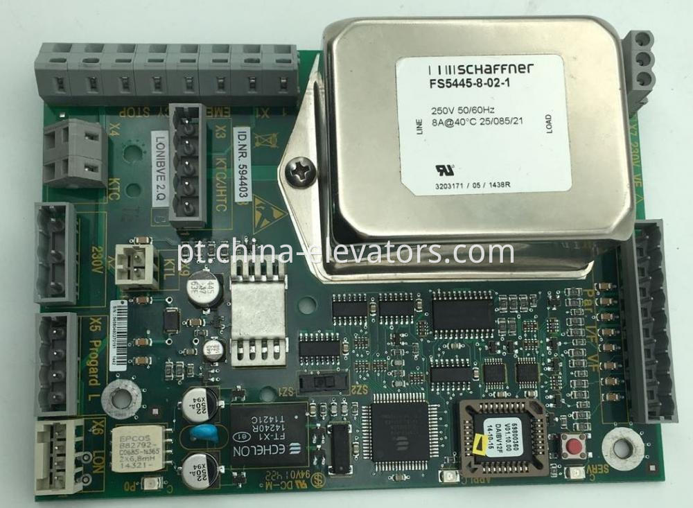 Schindler Lift V30 Door Drive Board 594403 